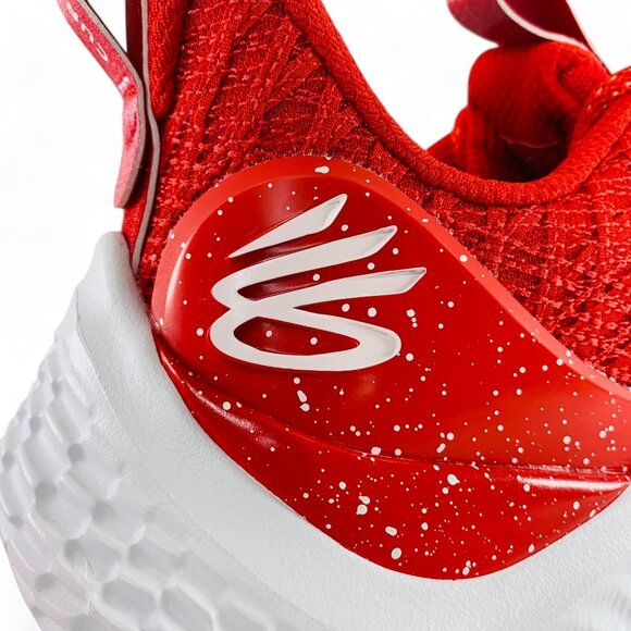 Under Armour Curry 10 Men\'s Basketball Shoes Red White Sneakers 3026624-600 main image 6